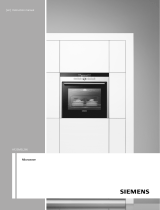 Siemens Microwave Oven User manual