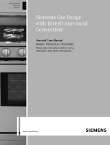 Siemens HG2425UC/01 User manual