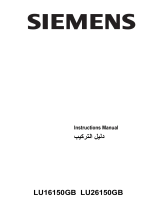 Siemens LU16150GB User manual