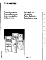 Siemens KG32E90SD/02 Owner's manual