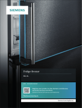 Siemens KG36NXIDA/01 User manual