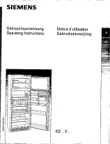 Bosch KSV29645/02 Owner's manual