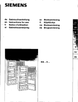 Siemens KS39V71 User manual