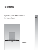 Siemens Chimney Hood User manual