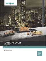 Siemens Double Oven User manual