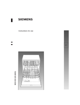 Siemens SE28A260RK/62 User manual