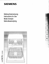 Bosch SGI5905/07 Owner's manual