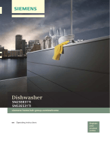 Siemens Dishwasher integrated User manual