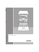 Siemens dishwasher User manual
