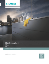 Siemens Built-under dishwasher User manual