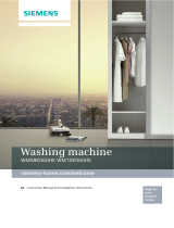 Siemens washing machine User manual