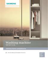 Siemens washing machine User manual