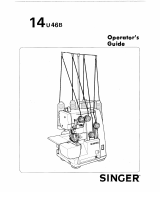 SINGER 14U46 Owner's manual