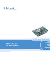 Eurotech CPU-162-23 Owner's manual