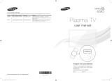Samsung PN51D490 User manual