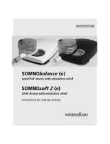 Weinmann SOMNObalance e Instructions For Making Settings