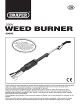 Draper Weed Burner Operating instructions