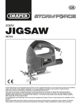 Draper Storm Force Jigsaw, 400W Operating instructions