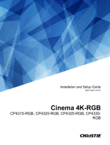 Christie CP4325-RGB Installation Information