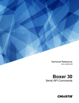Christie Boxer 30 Technical Reference