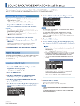 Roland JUPITER-X User manual