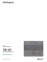Roland TD-27 User manual
