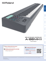 Roland A-88MKII Owner's manual