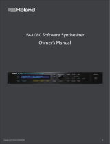 Roland JV-1080 Owner's manual