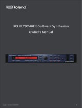 Roland SRX KEYBOARDS Owner's manual