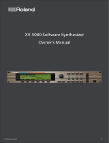 Roland XV-5080 Owner's manual