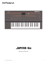 Roland JUPITER-Xm User manual
