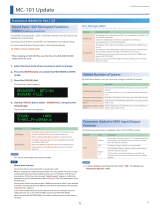 Roland MC-101 Owner's manual