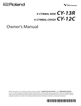 Roland CY-13R Owner's manual