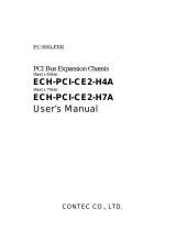 Contec ECH-PCI-CE2-H4A Owner's manual