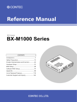 Contec BX-M1010 Reference guide