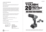 Hyper Tough AQ75034G User manual