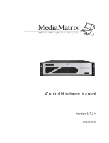 MediaMatrix nControl User manual