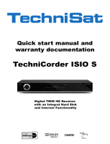 TechniSat TECHNISTAR S2 Int. Edition Quick start guide