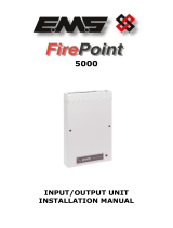 EMS 5000 FirePoint Input/Output Unit Installation guide