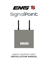 EMS SignalPoint IO Unit User manual