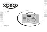 Xoro DAB 240 Owner's manual