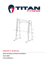 Titan Fitness Smith Machine User manual