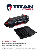 Titan Fitness 100 LB Weight Training Sandbag User manual