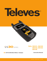 Televes H30 (DVB-C) sprectrum analyzer User manual