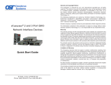 Omnitron Systems Technology iConverter GM3 NID 2 and 3 Port Quick Start
