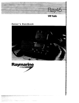 Raymarine Ray 45 Owner's manual