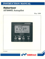 Simrad Robertson AP3000X Marine Autopilot Owner's manual
