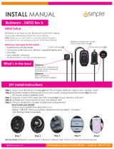 iSimple Bluetooth Vehicle Kit User manual