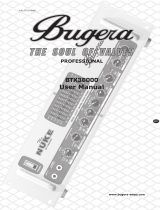 Bugera BTX36000 Owner's manual
