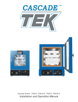 Cascade TEK TVO-2, TVO-5 User manual